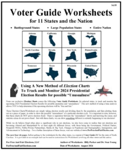 2024 Voter Guide Worksheets for 11 States and the Nation